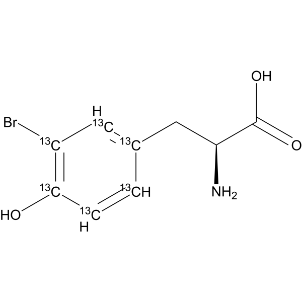 3-Bromo-L-tyrosine-13C6